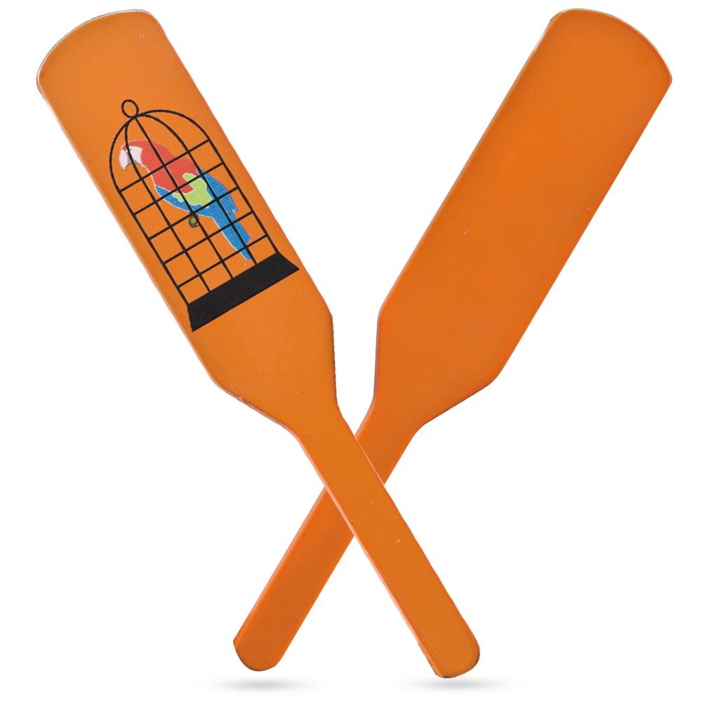 Birdcage Paddles Magic Trick