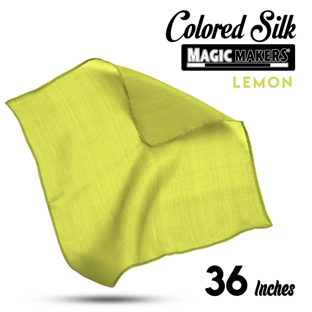 Lemon 36 inch Colored Silk - Professional Grade
