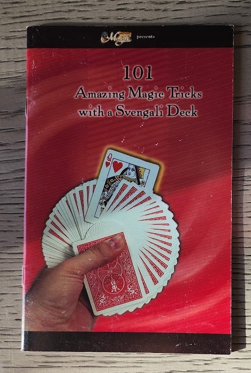 101 Amazing Magic Tricks with a Svengali Deck Booklet by Royal