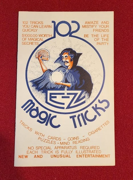 102 E Z Magic Tricks booklet