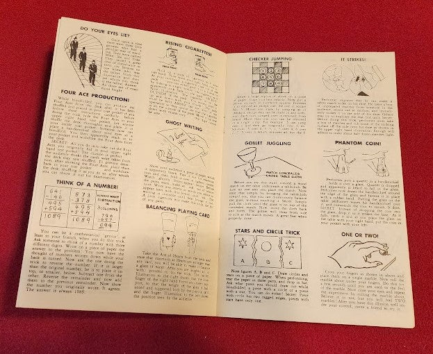 102 EZ Magic Tricks booklet