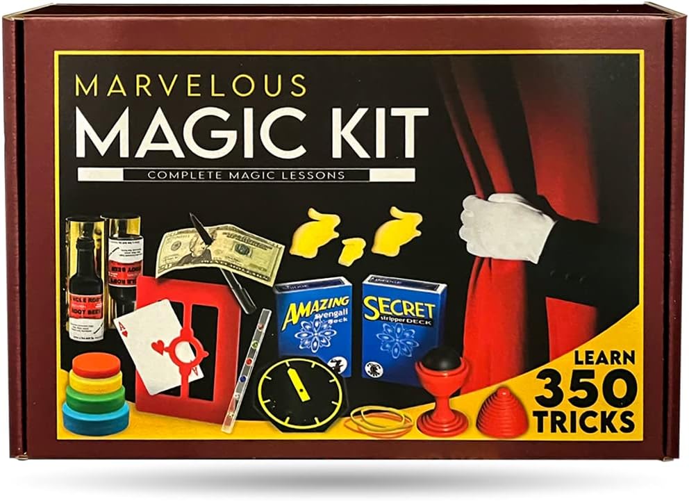 Marvelous Magic Kit - 350 Tricks
