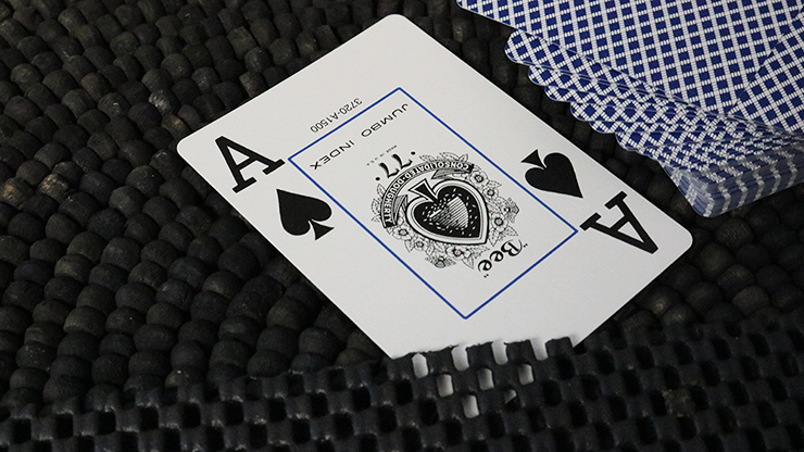 Cards Bee Poker Jumbo Index (Blue)