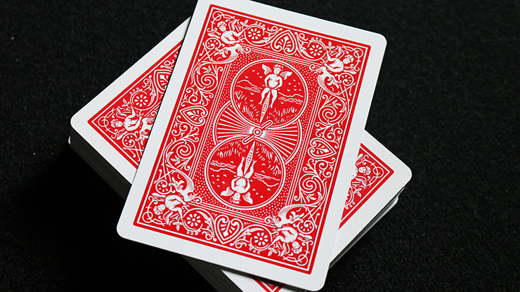 Three and a Half Bicycle Rider Back (Red Club 3 1/2)