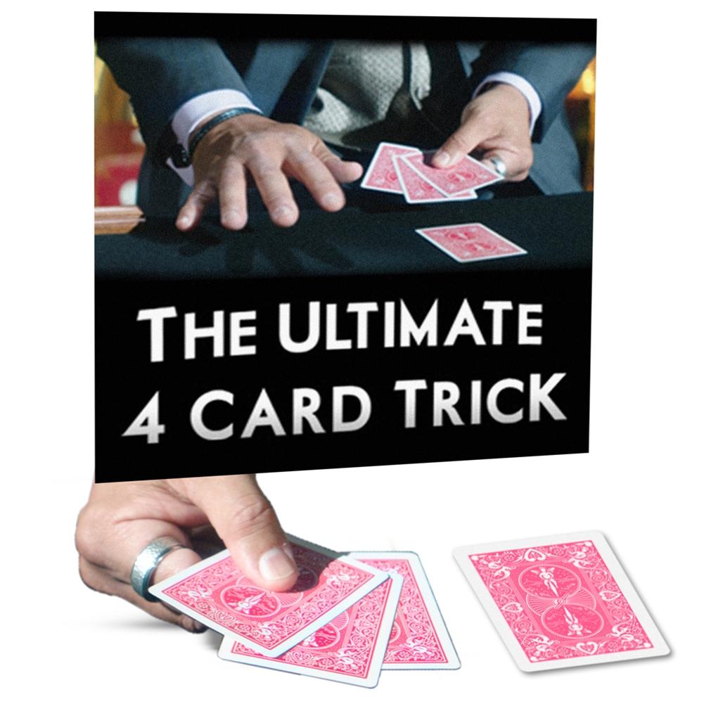 Ultimate 4 Card Trick by George Bradley
