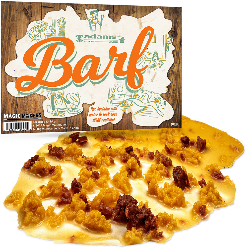 Barf - Fake Puke by S.S. Adams Pranks and Magic