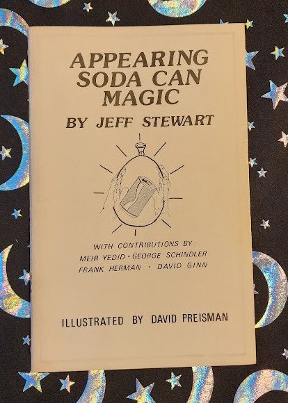 Appearing Soda Can Magic by Jeff Stewart
