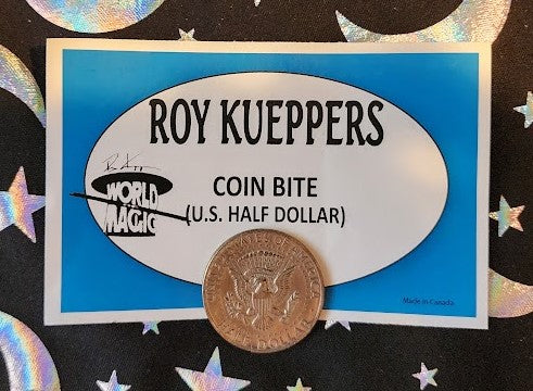 Coin Bite US Half Dollar by Roy Kueppers