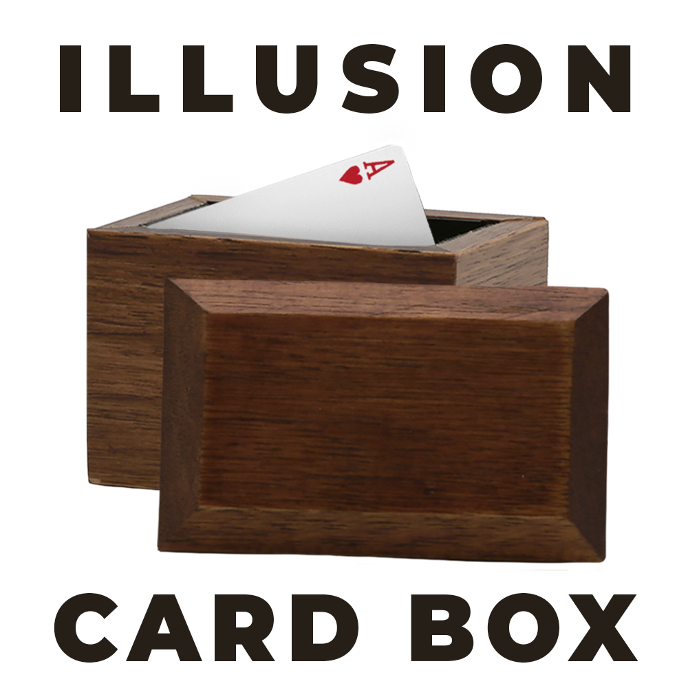 Illusion Card Box - Appearing Card In Box Trick