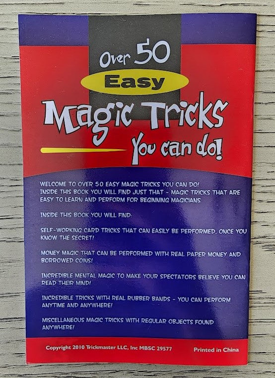 Over 50 Easy Magic Tricks You Can Do!