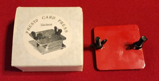 Presto Card Press by Nielsen Magic