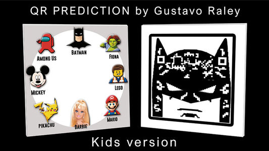 QR PREDICTION BATMAN by Gustavo Raley (Gimmicks and Online Instructions)