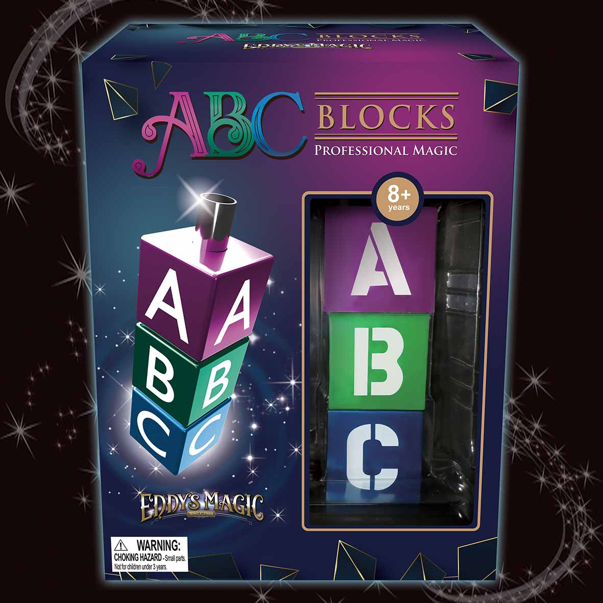 ABC Blocks with Feather Effect by Eddy's Magic