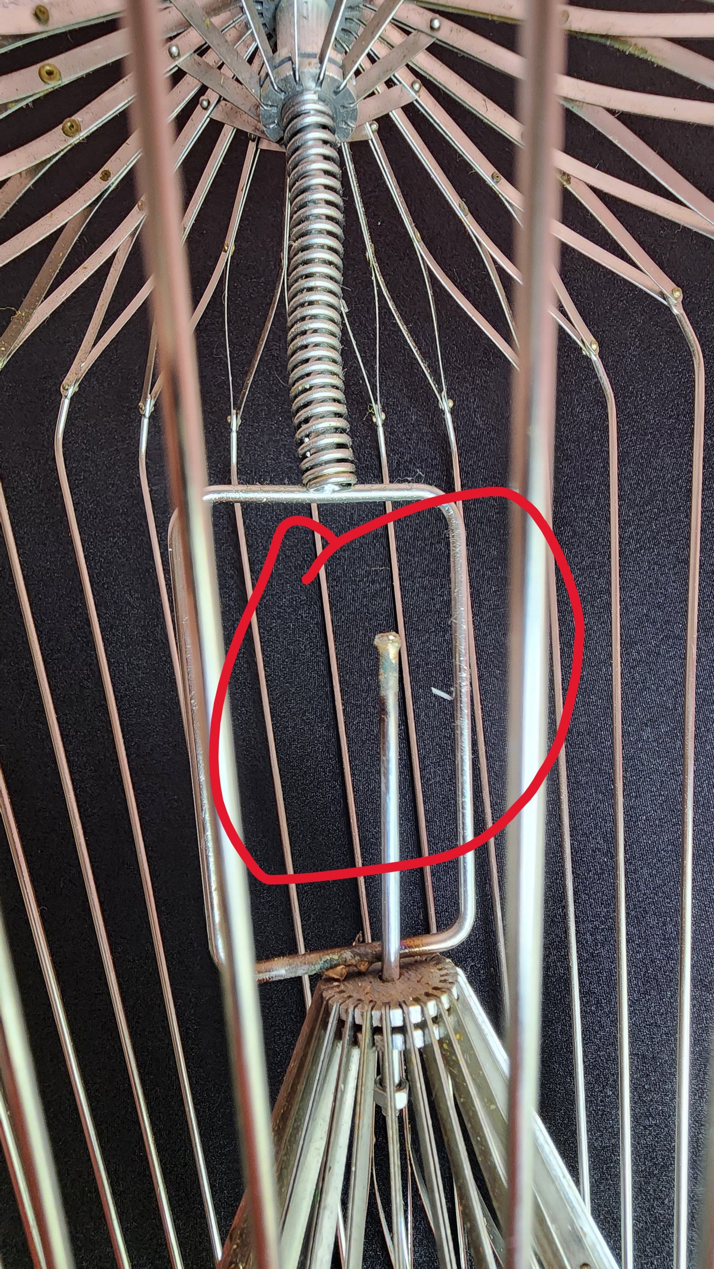 Appearing Bird Cage - Needs Repair
