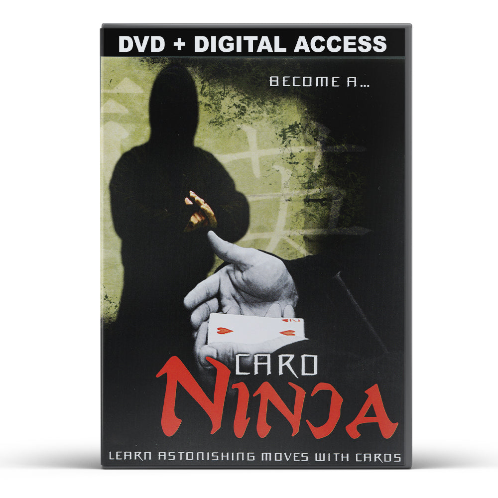 Card Ninja Magic Training Course - DVD + Digital Access