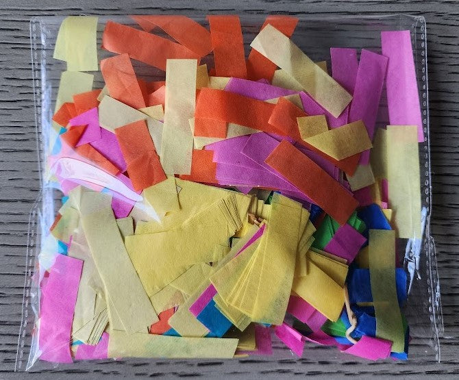 Multicolor Tissue Paper Confetti 5oz