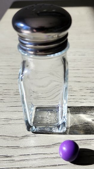 Ball In Salt Shaker - Purple Ball