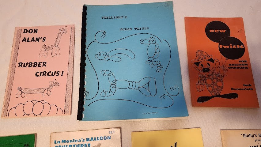Balloons Twisting Books Lot - 11 In Total