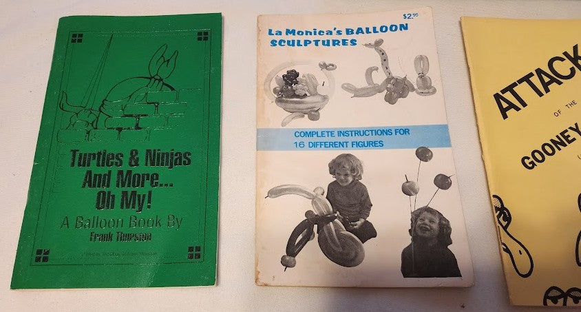 Balloons Twisting Books Lot - 11 In Total