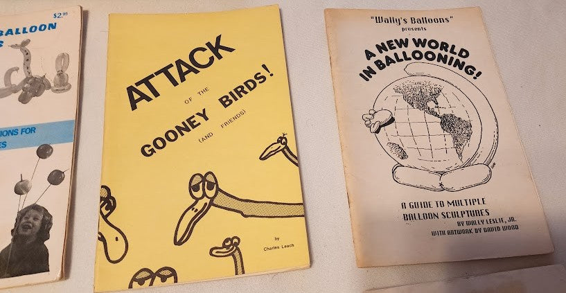 Balloons Twisting Books Lot - 11 In Total