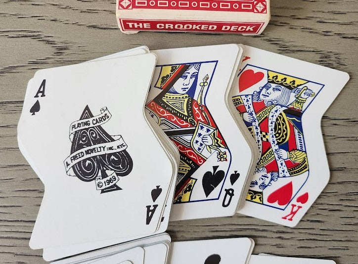 Crooked Deck Playing Cards from A. Freed Novelty