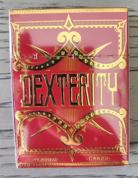 Dexterity Marked Deck with 3 Bonus Larger Cards by Fantasma Magic