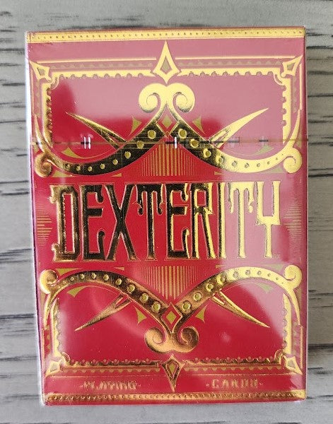 Dexterity Marked Deck with 3 Bonus Larger Cards by Fantasma Magic