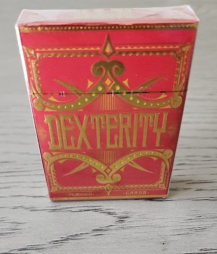Dexterity Marked Deck with 3 Bonus Larger Cards by Fantasma Magic
