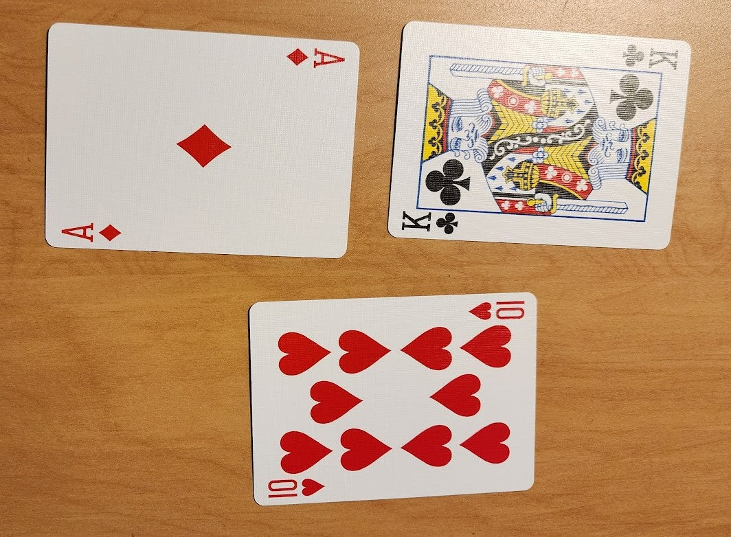 Gaff Playing Cards Blue Bicycle Back Happy Anniversary - Happy Holidays - Happy Birthday