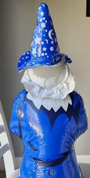 Wizard Holding Crystal Ball Inflatable - Small