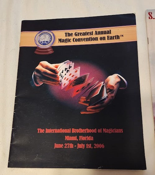 Magic Conventions Programs Lot - 3 Conventions Programs In Total