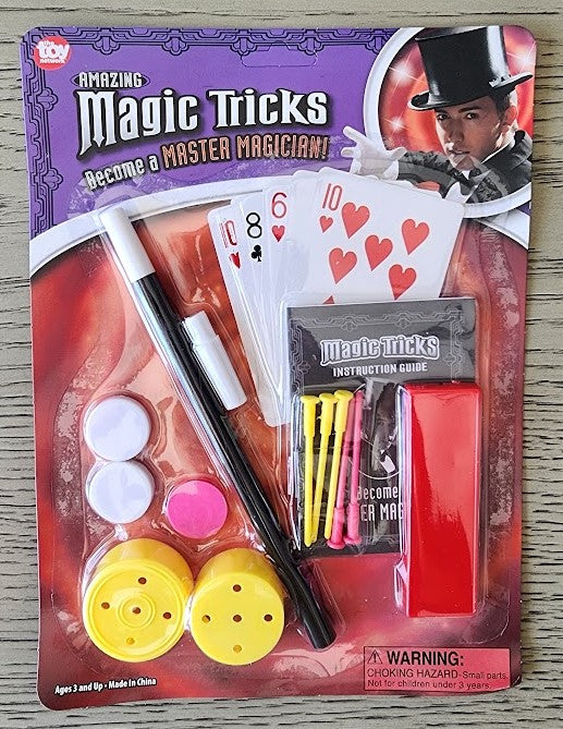 Magic Play Set - Amazing Magic Tricks Become A Master Magician (spiker)