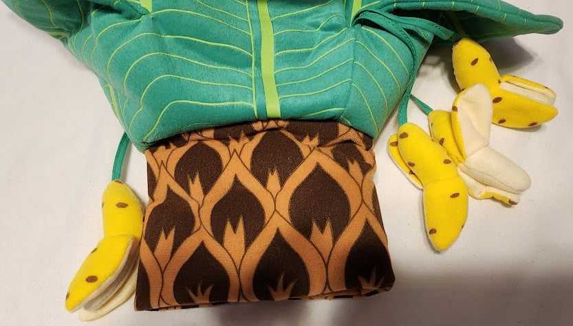 Monkey With Bananas Puppet