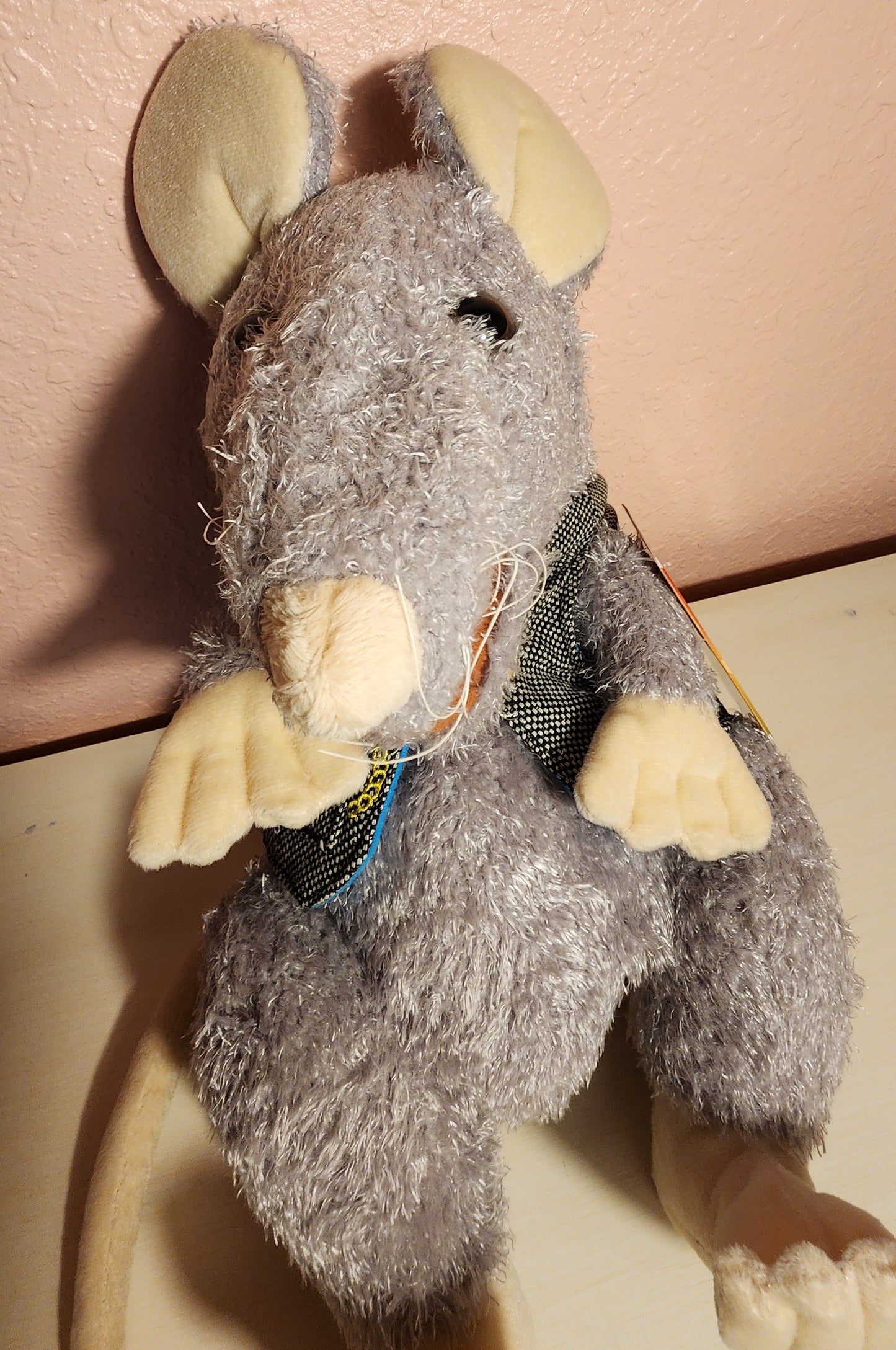 Mouse With Vest Puppet by Folkmanis