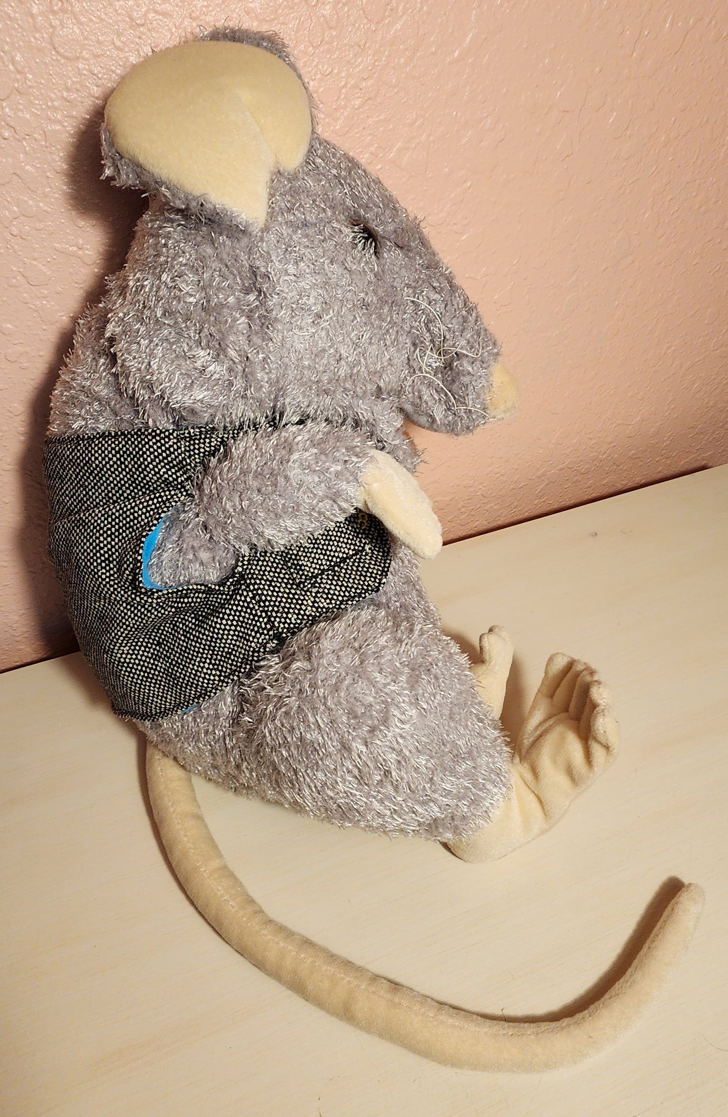 Mouse With Vest Puppet by Folkmanis