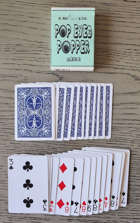 Bicycle Pop Eyed Popper Deck (blue)