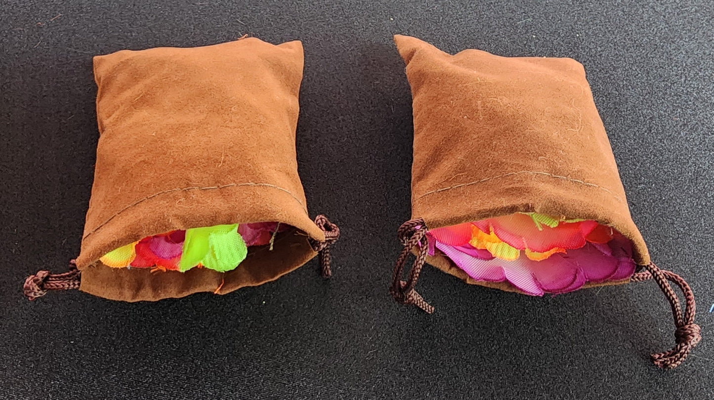 Two Spring Flowers Holder With 8 Flowers And Storage Bag