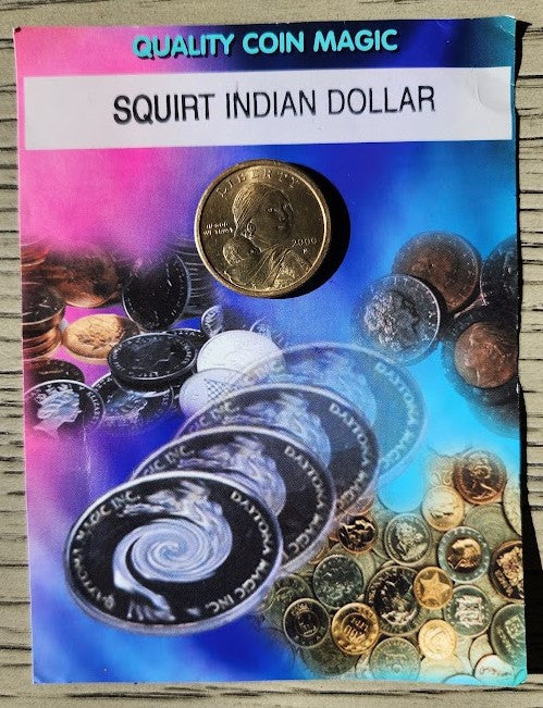 The Squirting Dollar Coin (Squirt Indian Dollar)