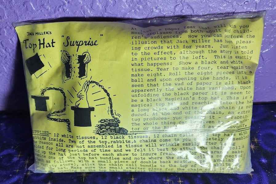 Jack Miller's Top Hat Surprise Paper Tear