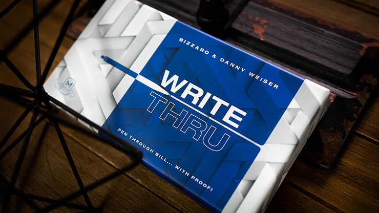 Write-Thru by Bizzaro & Danny Weiser (Gimmick and Online Instructions)