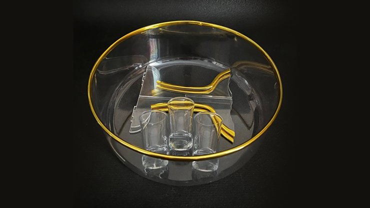 Compact Vase Light Gold by Victor Voitko