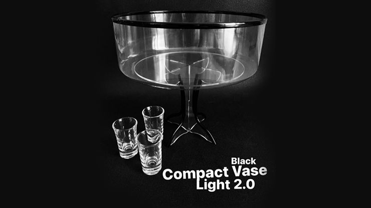 Compact Vase Light Black by Victor Voitko