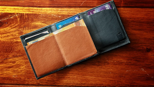 The Hi-Jak Wallet by Secret Tannery (Gimmick and Online Instructions)