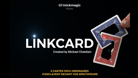 LinkCard RED by Mickaël Chatelain (Gimmicks and Online Instruction)