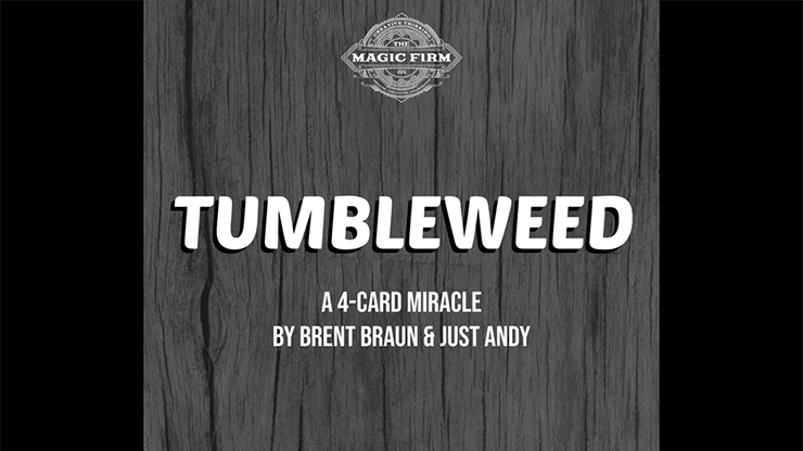 Tumbleweed by Brent Braun and Andy Glass (Gimmicks and Online Instructions)