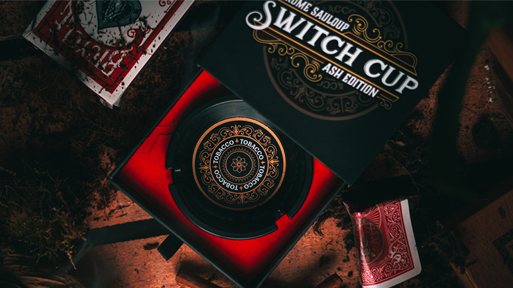 Switch Cup Ash Edition by Jérôme Sauloup & Magic Dream (Gimmicks and Online Instructions)