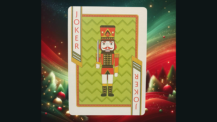 Bicycle Nutcracker (Green) Playing Cards