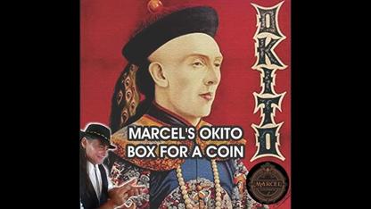 Marcel's Okito Box DOLLAR SIZE by Marcelo Manni (Gimmicks and Online Instructions)