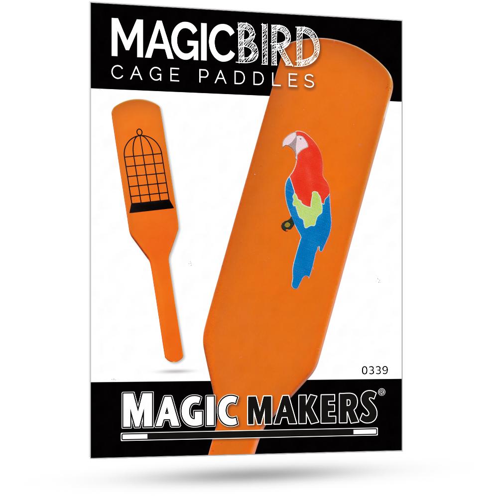 Birdcage Paddles Magic Trick
