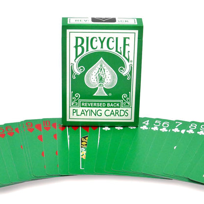 Green Playing Cards Bicycle Deck